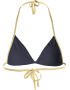 Γυναικείο Μαγιό Τοπ Tommy Hilfiger Adjustable Triangle Bikini Top UW0UW04081-0GL TYPE PRINT
